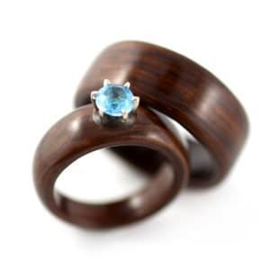 Wood Wedding Bands for Men