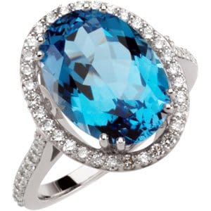 blue amethyst ring