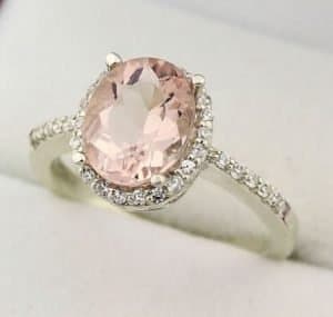 morganite ring