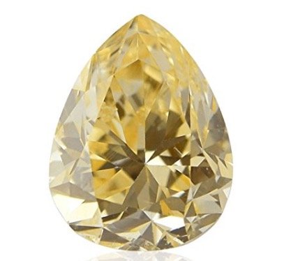 fancy yellowish orange loose diamond natural color pear shape gia cert