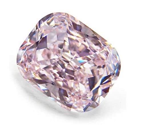 43ct fancy pink intense color diamond gia 100 natural