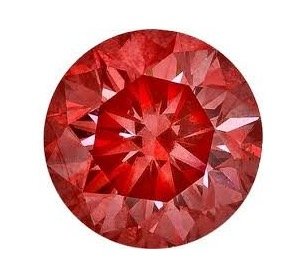 0-72 ct round vs2 red fancy loose diamond gia