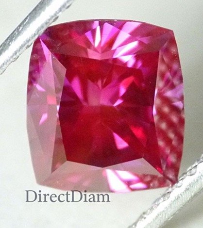 fancy red loose loose natural diamond 1-43-ct radiant cut gia certified rare