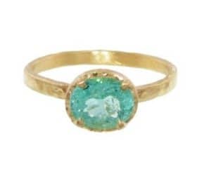 paraiba tourmaline ring