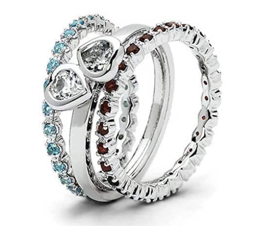 best stackable rings with stones review