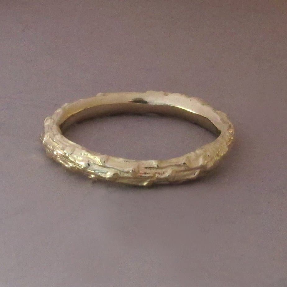 pine wedding ring