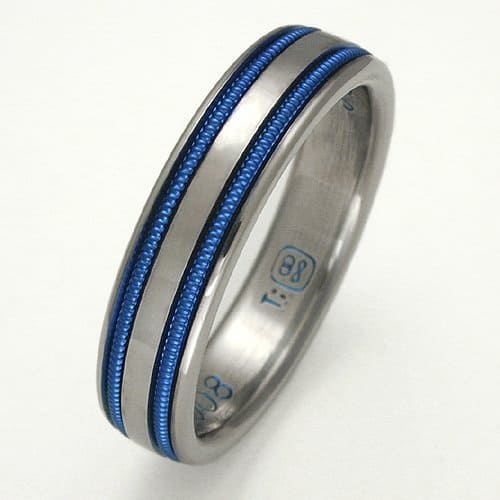 titanium ring color - titanium vs tungsten