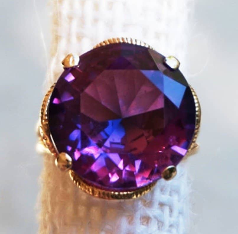 purple sapphire