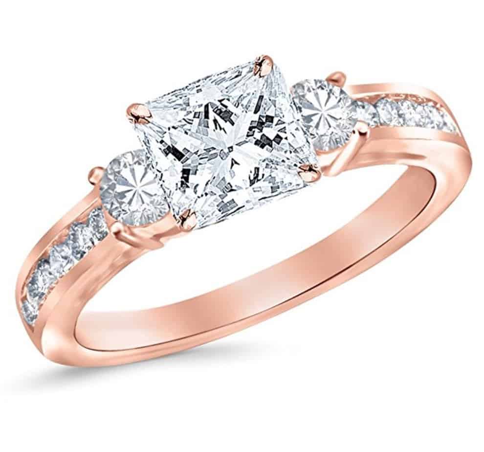 Looking for the Perfect Princess Cut Engagement Ring? We Review 6 of ...