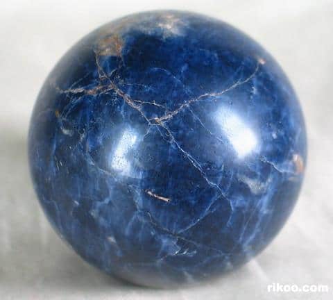 Blue Corundum Crystal Ball-04