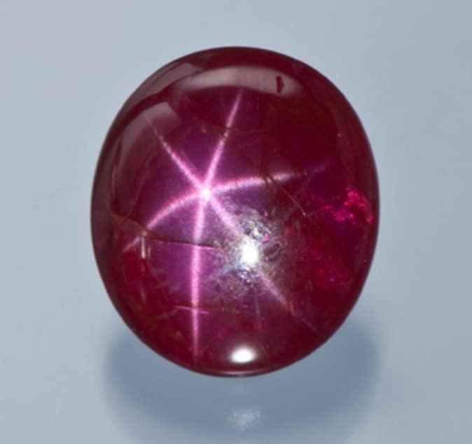 corundum asterism star ruby