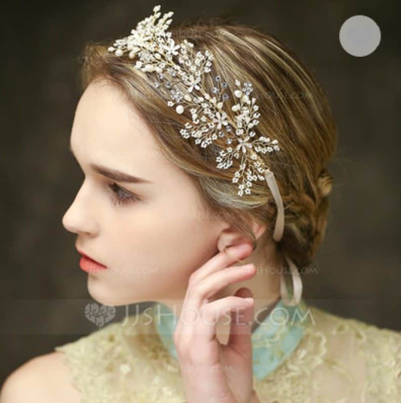 Amazing Rhinestone Imitation Pearls Headbands