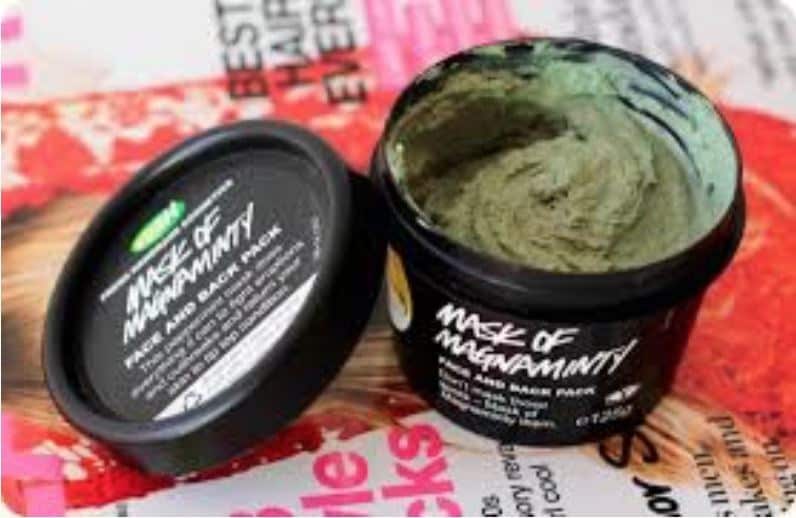 Lush's Mask of Magnaminty - wedding makeup checklist