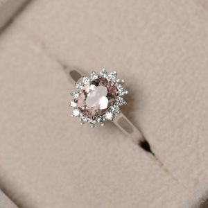 morganite purity ring for daughter