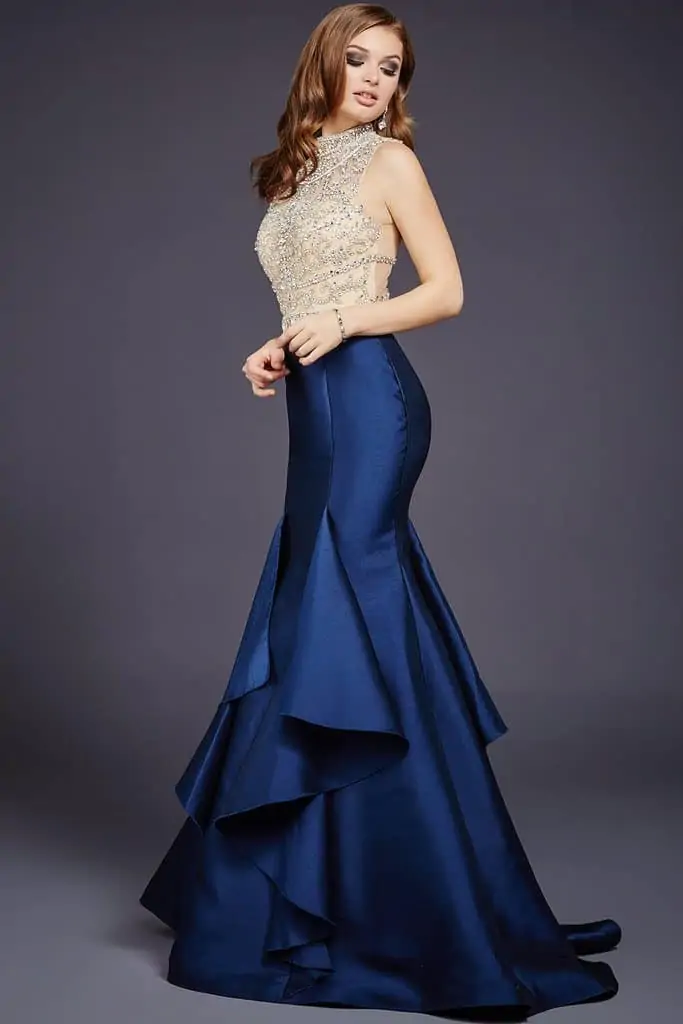 evening gown suit