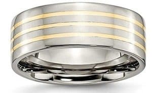 titanium wedding band review