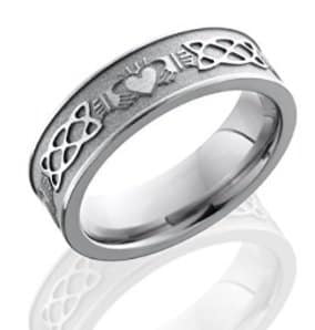 claddagh ring sandblasted