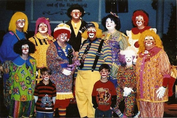 clown wedding