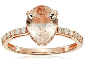 morganite pear shaped