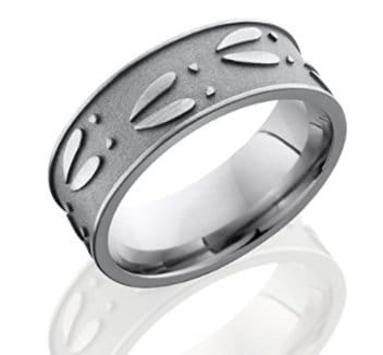 Women's Durable Titanium Wedding Bands and Rings