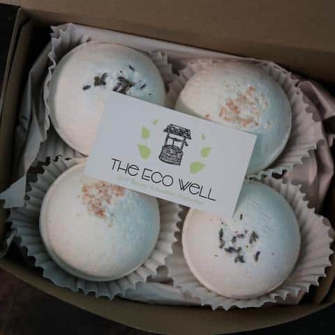 bathbomb box by the eco well