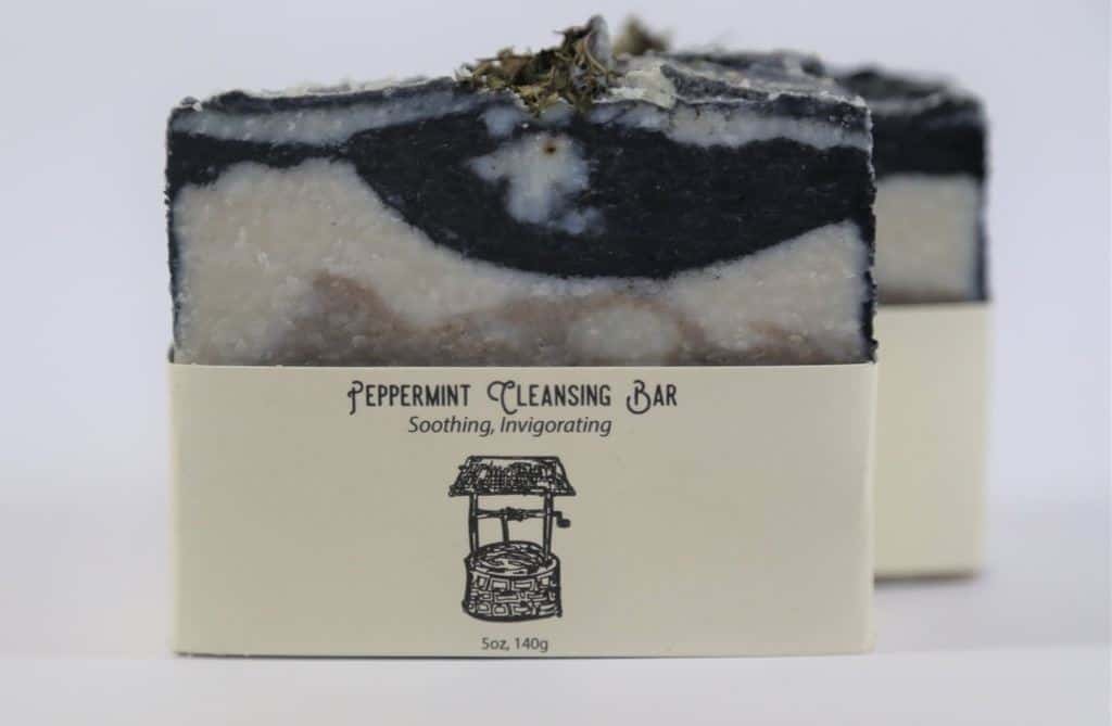 peppermint soap by the eco well