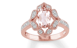 morganite ring