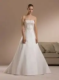  Aline wedding dress