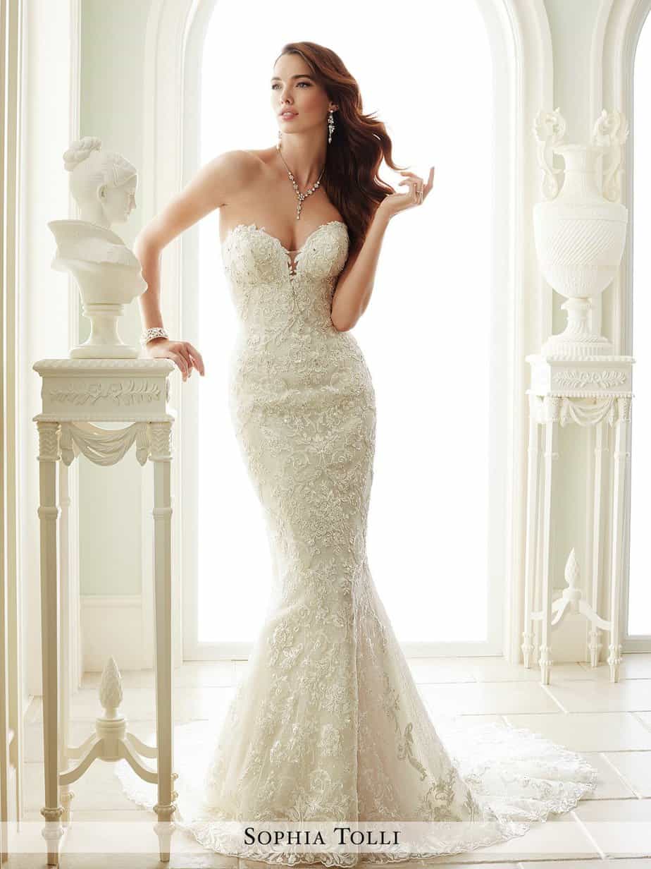 Sophia Tolli: This strapless sweetheart