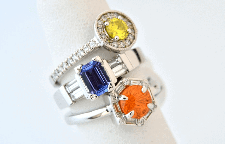 gemstone rings