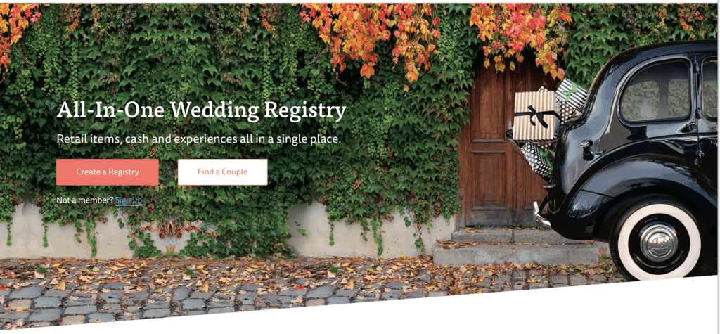 the knot wedding search all in one wedding registry