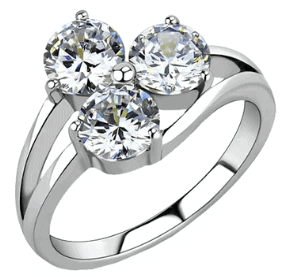 is sterling silver good - diamond ring