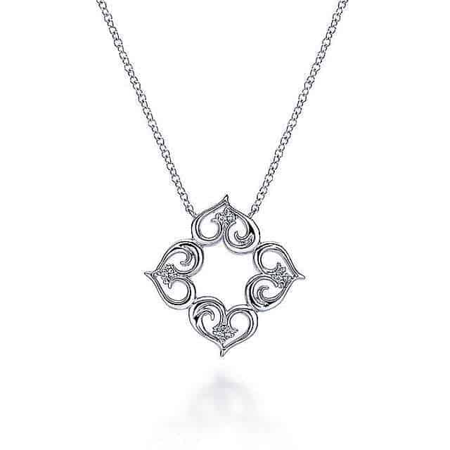 cubic zirconia necklace