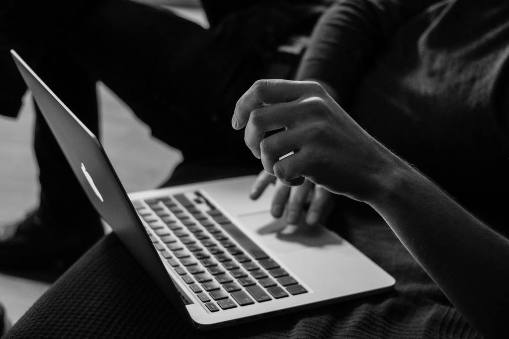 women researching on computer