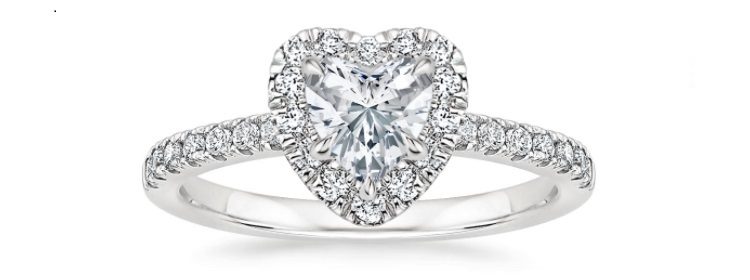 Poppy Halo Diamond Engagement Ring