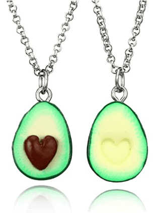 Avocado BFF Necklaces