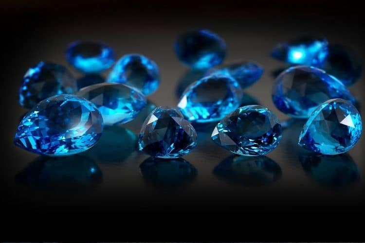 Best Blue Gemstones in Jewelry: Blue Topaz