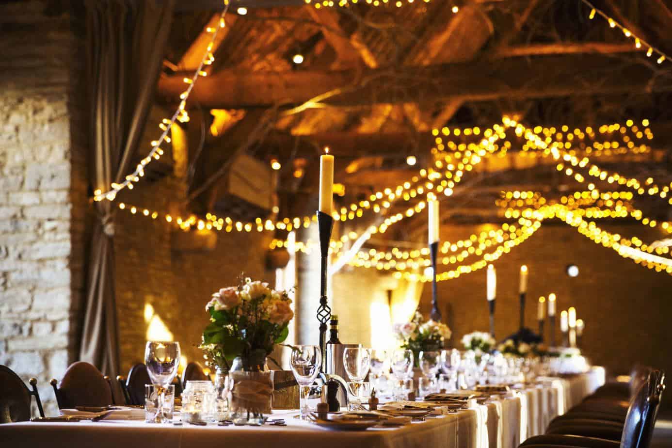 Plan a Wedding in 6 Months: table setup