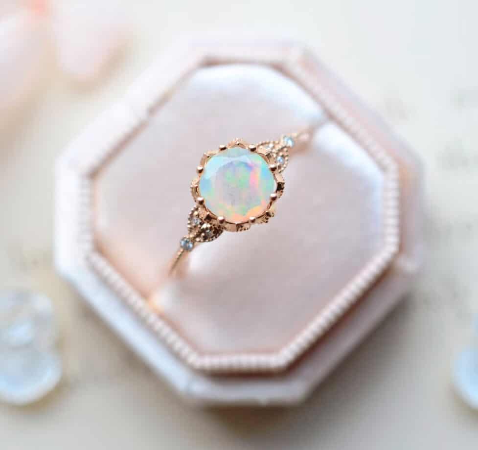 Evanthe Opal Engagement Ring