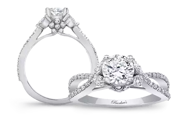 Find lovely Moissanite Engagement Rings | Barkev’s