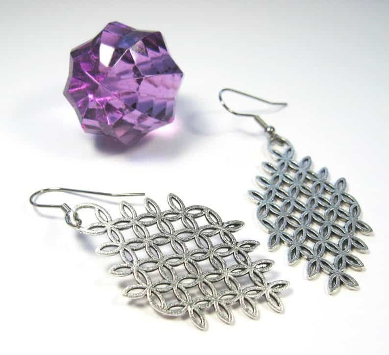 Filigree Nickel Free Surgical Steel Earrings