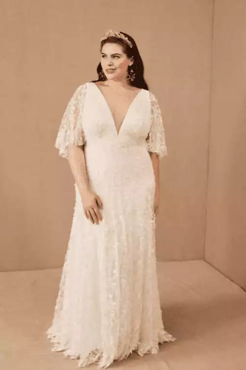 Best wedding dress outlet to hide tummy