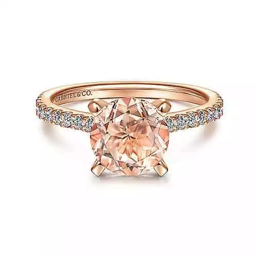 Find Beautiful Morganite Engagement Rings | Gabriel and Co.