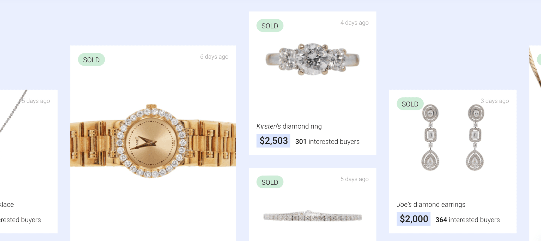 What type of jewelry can you sell?