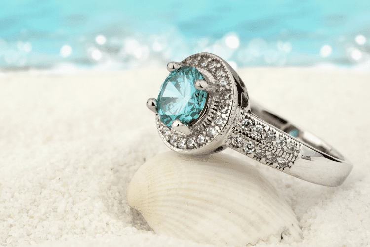 Aquamarine Ring