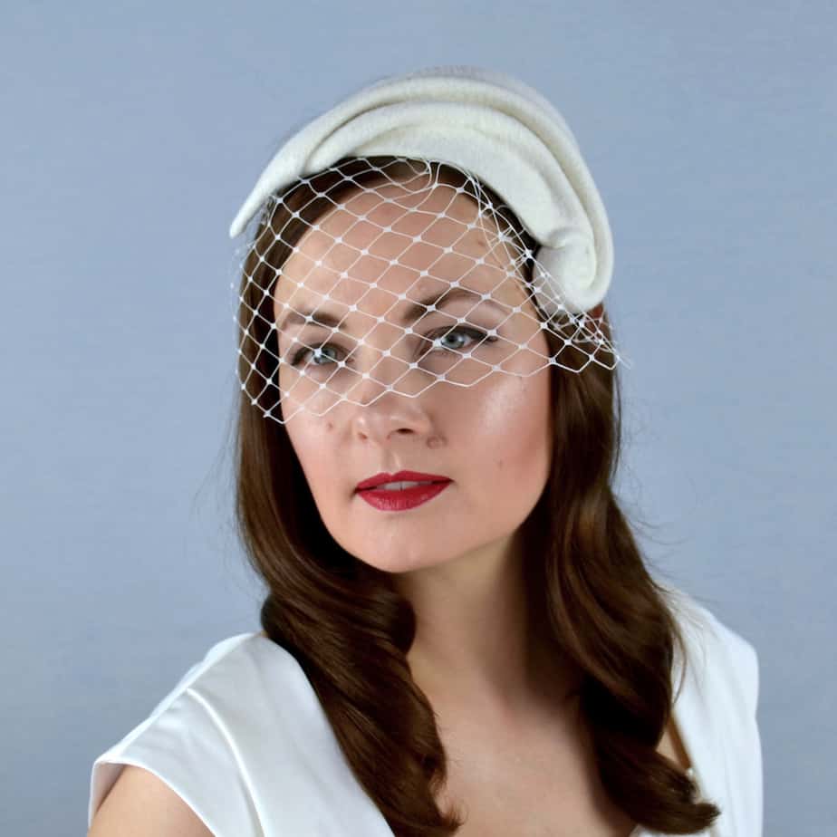 headband from Rubina Millinery