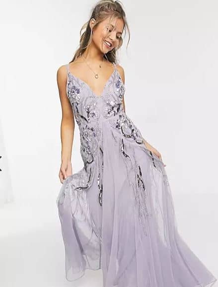 lavender dress