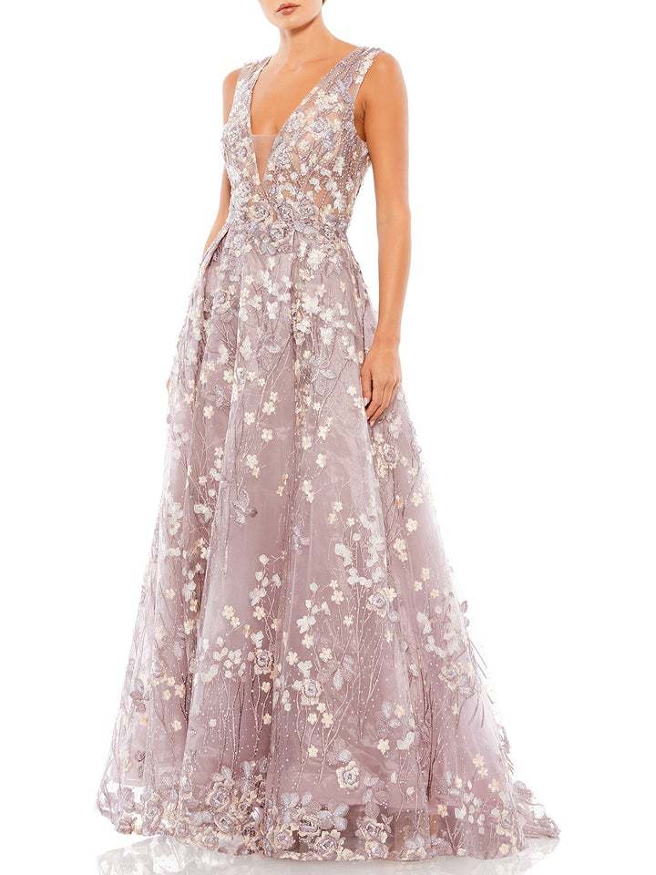 Lord & Taylor A-Line Empire Gown