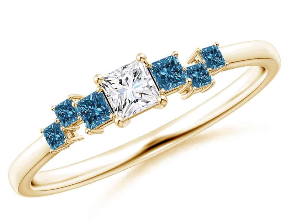 Most Unique Aries Birthstone Engagement Ring