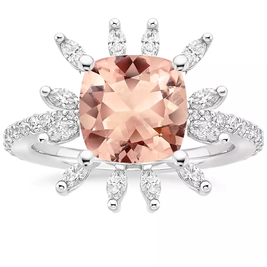 Morganite Venice Diamond Ring | Brilliant Earth